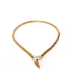 CADERIN GRUESO SERPIENTE STRASS DOBLE USO