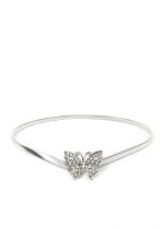 CADERIN ELASTIZADO HEBILLA MARIPOSA CON STRASS