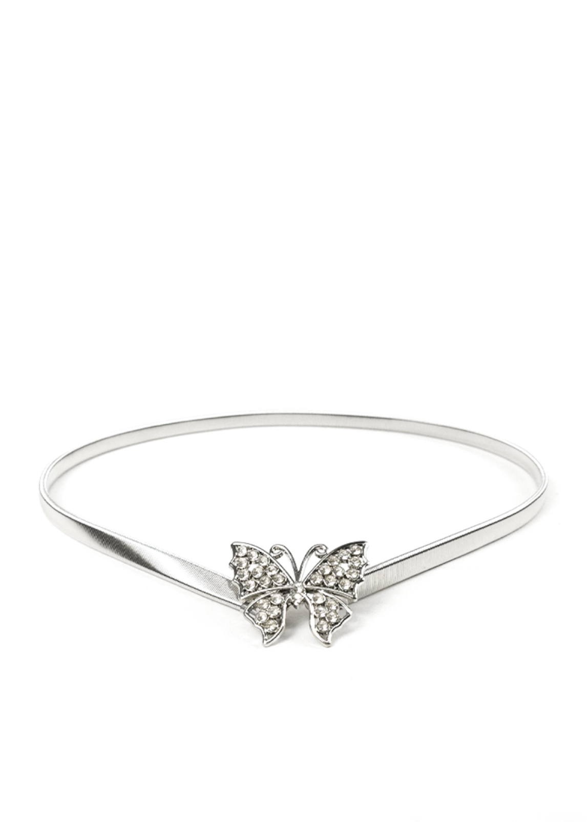 4447 CADERIN ELASTIZADO HEBILLA MARIPOSA CON STRASS - Imagen 1