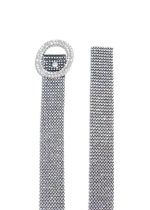CINTO DE STRASS CON HEBILLA OVALADA - Imagen 3