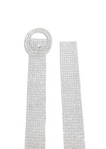 CINTO DE STRASS CON HEBILLA OVALADA - Imagen 4