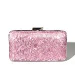 CLUTCH DISEÑO ONDAS BRILLOSO