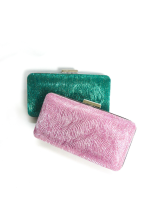 CLUTCH DISEÑO ONDAS BRILLOSO - Imagen 8