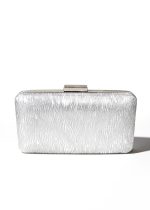 CLUTCH DISEÑO ONDAS BRILLOSO - Imagen 6