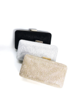 CLUTCH DISEÑO ONDAS BRILLOSO - Imagen 9