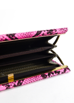 BILLETERA CLUTCH REPTIL - Imagen 7