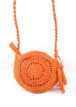 PACK x10 CARTERA RAFIA CIRCULAR ($10.000 c/u) - Imagen 3