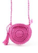 PACK x10 CARTERA RAFIA CIRCULAR ($10.000 c/u) - Imagen 2
