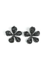 AROS MAXI FLOR STRASS - Imagen 5