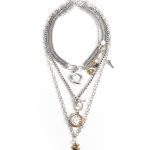 PACK 3 COLLARES CHARMS RELOJES
