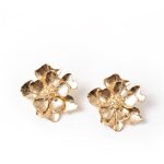 AROS FLORES METALIZADAS CENTRO STRASS