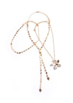PACK 3 COLLARES DIJE FLOR ESPEJADA - Imagen 3