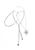 PACK 3 COLLARES DIJE FLOR ESPEJADA