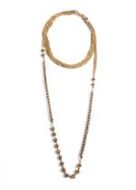COLLAR LARGO CADENAS MULTIPOSICION - Imagen 3