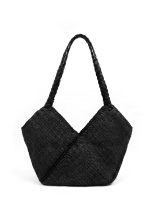 CARTERA RAFIA BICOLOR - Imagen 4