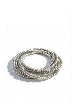 PULSERA ESPIRAL CON TEXTURA - Imagen 2