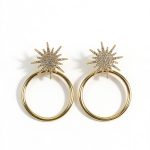 AROS CIRCULO CON SOL STRASS