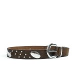 CINTO GAMUZADO TACHAS DIAGONAL